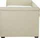 Beliani Łóżko wysuwane tapicerowane 80 x 200 cm beżowe LIBOURNE 4