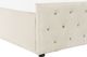 Beliani Łóżko z pojemnikiem welurowe 180 x 200 cm beżowe AMIENS 4