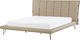 Beliani Łóżko 180 x 200 cm beżowe BETIN 1