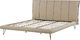 Beliani Łóżko 180 x 200 cm beżowe BETIN 3