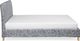 Beliani Łóżko tapicerowane 160 x 200 cm szare SENNEZ 6