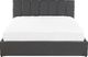 Beliani Łóżko z pojemnikiem 140 x 200 cm szare DREUX 5