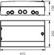 Elektro-Plast RH-18/B Rozdzielnica hermetyczna natynk 18mod IP65 VDE 36.17 E-P 4262 3