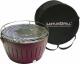 LotusGrill Grill ogrodowy Węglowy Standard 32 cm x 32 cm fioletowy 1