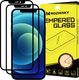 Wozinsky Wozinsky zestaw 2x super wytrzymałe szkło hartowane Full Glue na cały ekran z ramką Case Friendly iPhone 12 mini czarny 1