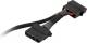 Sharkoon adapter wyciszający wentylator- 12V-5V, 30cm (4044951016778) 2