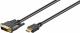 Kabel Goobay HDMI - DVI-D 3m czarny (51581) 1