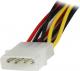 StarTech Molex - SATA x2, 0.3m, Wielokolorowy (PYO2LP4LSATA) 1