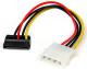 StarTech Molex - SATA, 0.15m, Wielokolorowy (SATAPOWADPL) 1