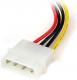 StarTech Molex - SATA, 0.15m, Wielokolorowy (SATAPOWADPL) 2