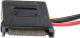StarTech SATA 15-pin - SATA 15-pin, Czarny (LP4SATAFMD) 3