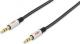 Kabel Ednet Jack 3.5mm - Jack 3.5mm 1.5m czarny (84540) 1
