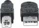 Kabel USB Manhattan USB-A - USB-B 5 m Czarny (337779) 4