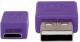 Kabel USB Manhattan USB-A - microUSB 1 m Fioletowy (391368) 4