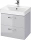 Cersanit B281 Lara Mille Slim 50 49.4 cm szary (S801-320-DSM) 1