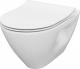 Miska WC Cersanit Miska Wisząca Mille Plus Clean On (S701-454-ECO) 1
