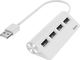 HUB USB Hama 4x USB-A 2.0 (002001200000) 1