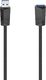 Kabel USB Hama USB-A - USB-A 1.5 m Czarny (002006280000) 2