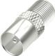 Hama ADAPTER GNIAZDO F - WTYK ANTENOWY 1