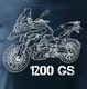 Topslang Koszulka motocyklowa z motocyklem BMW GS 1200 męska granatowa REGULAR XXL 2