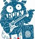 Topslang Koszulka z muzykiem Rock Monster męska biała REGULAR S 1