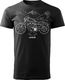 Topslang Koszulka motocyklowa z motocyklem Harley Davidson Iron 883 męska czarna REGULAR M 1