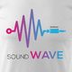 Topslang Koszulka muzyczna Music Sound Wave męska biała REGULAR L 1