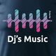 Topslang Koszulka muzyczna DJ Music Sound Wave męska granatowa REGULAR M 1