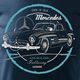 Topslang Koszulka z samochodem Mercedes 300 SL GULLWING męska granatowa REGULAR S 2