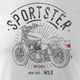 Topslang Koszulka motocyklowa z motocyklem HARLEY DAVIDSON SPORTSTER męska biała REGULAR XXL 2
