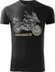 Topslang Koszulka motocyklowa z motocyklem BMW GS 1250 ADVENTURE męska czarna SLIM XL 1