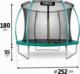 Trampolina ogrodowa Neo-Sport NS-08C181 z siatką wewnętrzną 8.5 FT 252 cm 8