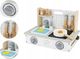 Ecotoys Drewniana kuchenka z akcesoriami mini kuchnia 1