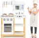 Ecotoys Drewniana kuchnia dla dzieci + akcesoria 1