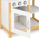 Ecotoys Drewniana kuchnia dla dzieci + akcesoria 9