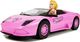 Lalka Barbie Lean Sport Samochód Sportowy Cabrio Auto z Lalką Różowe 1