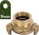 Bradas Złącze kłowe GEKA GW 1/2" błyskawiczne MOSIĄDZ BR-GK110 BRADAS 4702 1