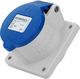 Mennekes Gniazdo 16A 4P 230V IP44 tablicowe proste 1389 MENNEKES 0197 1
