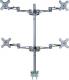 Neomounts Uchwyt biurkowy na 4 monitory 10" - 27" (FPMA-D935D4) 1