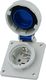 Mennekes Gniazdo 230V 2p+E IP68 Schuko tablicowe 10808 MENNEKES 5398 1