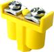 ViPlast 5szt Zacisk podwójny 2x1-4mm2 żółt-ziel 092-07 8165 ViPlast 400V 1