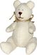 Tajemniczy ogród Miś maskotka handmade beżowy 14cm () - 1736-uniw 2
