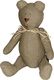 Tajemniczy ogród Miś maskotka handmade brązowa 27cm () - 1740-uniw 2