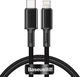 Kabel USB Baseus USB-C - Lightning 1 m Czarny (CATLGD-01) 1