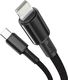 Kabel USB Baseus USB-C - Lightning 1 m Czarny (CATLGD-01) 2