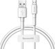 Kabel USB Baseus USB-A - microUSB 0.5 m Biały (CAMSW-C02) 1