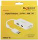 Adapter AV Delock DisplayPort - HDMI - D-Sub (VGA) - DVI-D biały (62655) 1