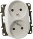 Legrand Gniazdo podwójne bez ramki z uziemieniem NILOE 764542 Legrand 2703 1