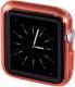 Hama Ramka Ochronna Apple Watch 38mm Przezroczysty/Czerwony (001370520000) 2