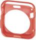Hama Ramka Ochronna Apple Watch 42mm Przezroczysty/Czerwony (001370560000) 4